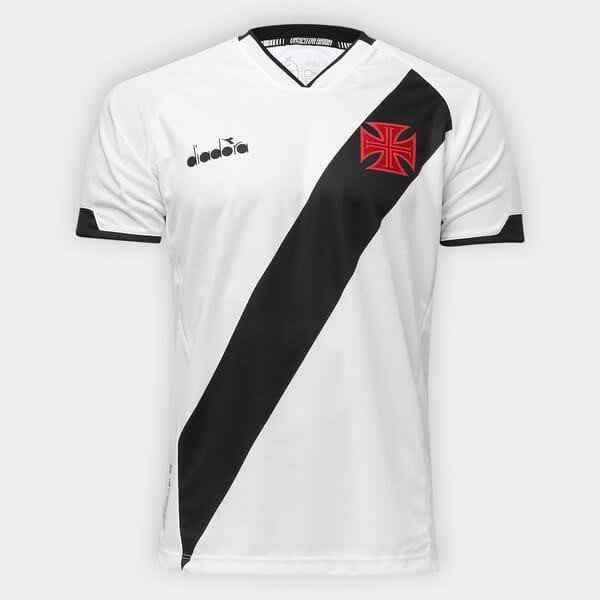 Tailandia Camiseta Vasco da Gama Diadora 2ª Kit 2020 2021 Blanco